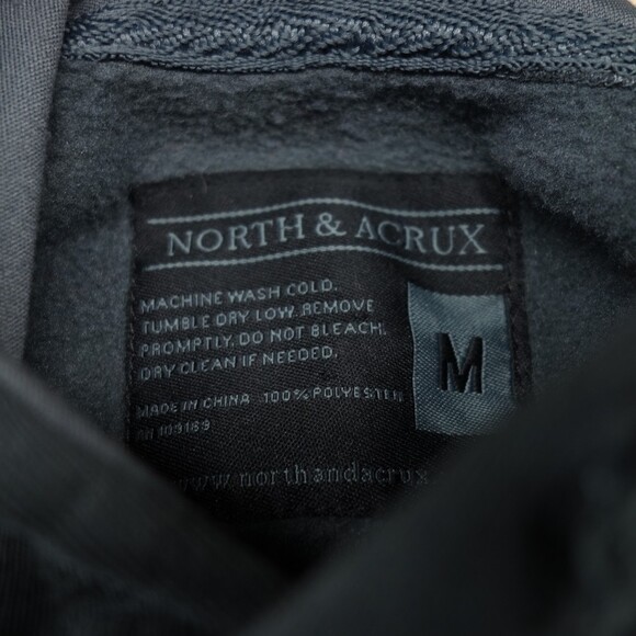 North & Acrux Men's Size Medium Two Tone Pullover Hoodie #1065 - Picture 3 of 7